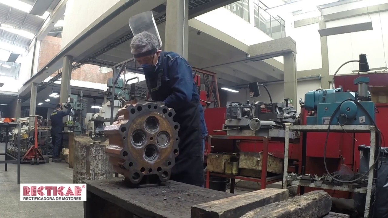 RECTICAR. Reparación de culatas Waukesha VHP serie 4