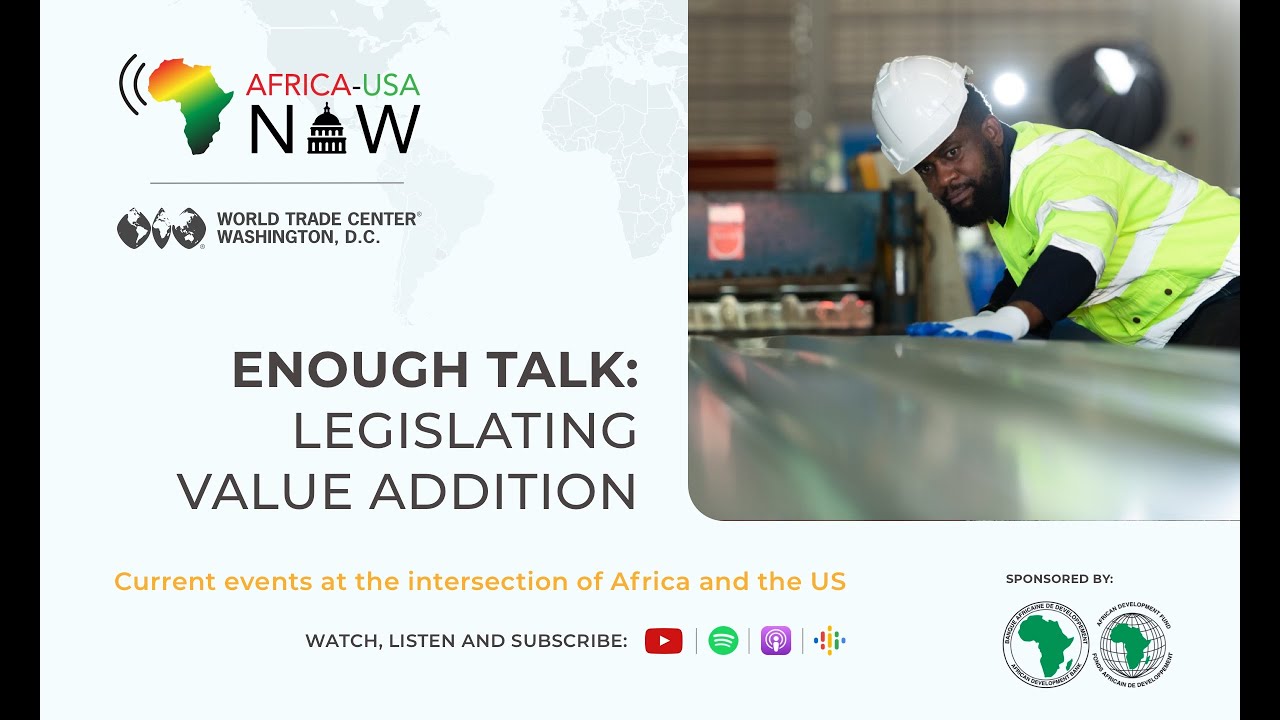 Enough Talk: Legislating Value Addition