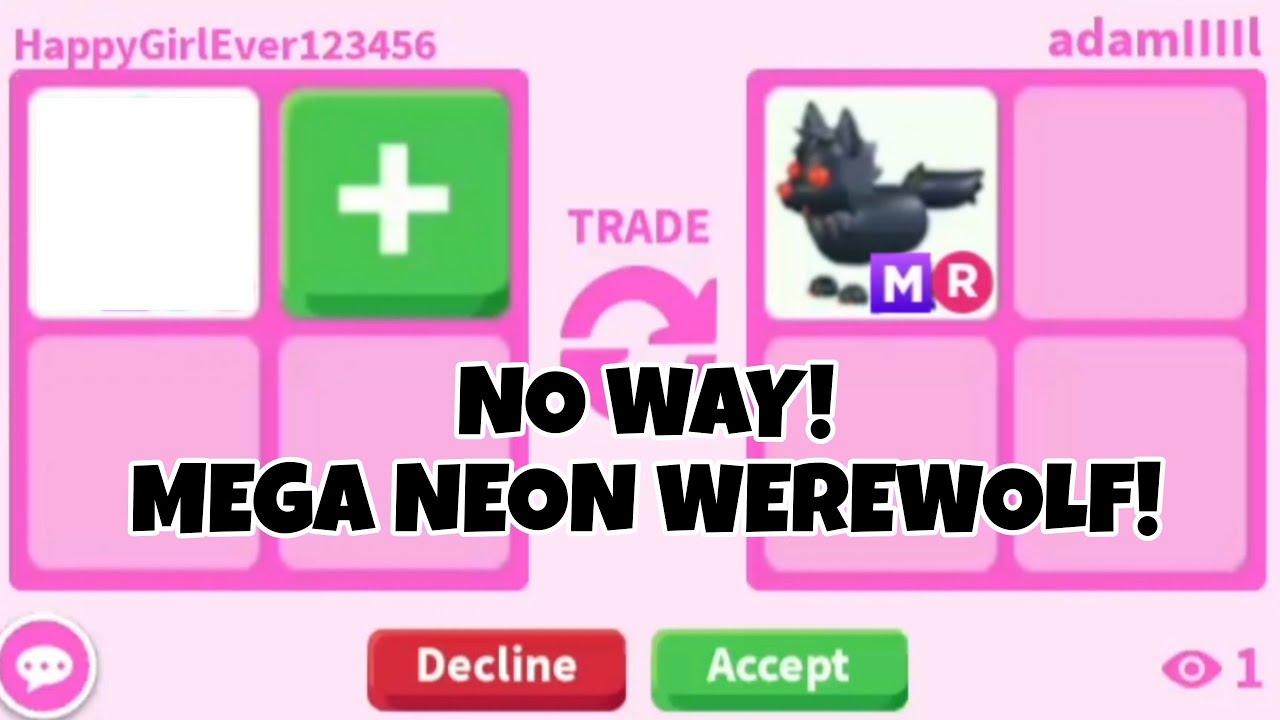 😱🙀HUGE WIN? I GOT *NEW* MEGA NEON WEREWOLF For My NOT SO GOOD PET + BIG WIN OFFERS FOR WEREWOLF!