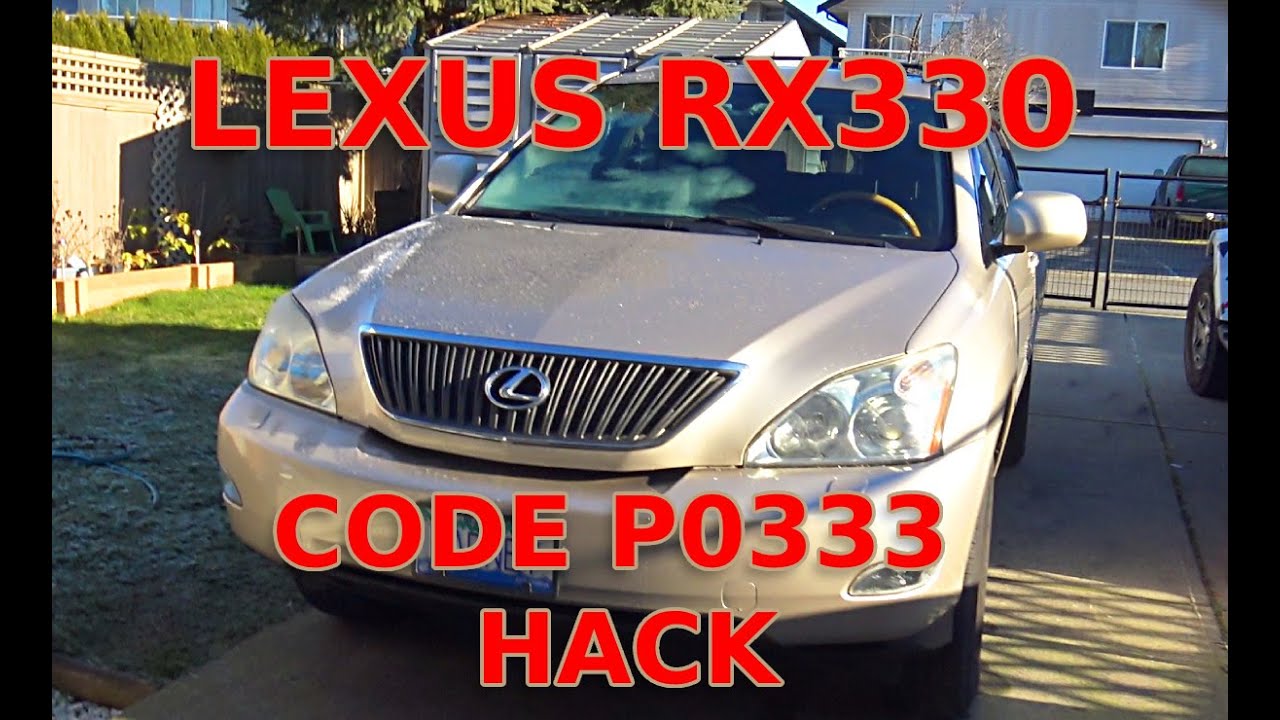 Код ошибки Lexus P0333: взлом датчика детонации