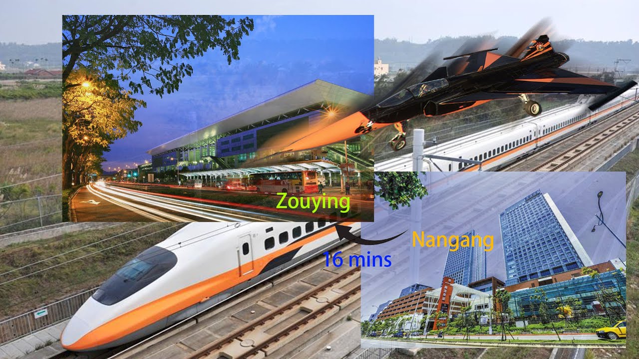 高鐵的天空，從台北到高雄！ Microsoft Flight Simulator 2024 X Taiwan High Speed Railroad南港左營全段