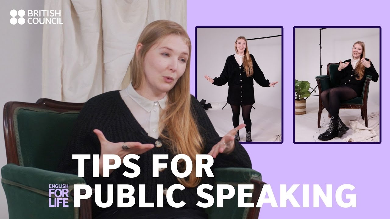 Tips for public speaking - an English for Life lesson