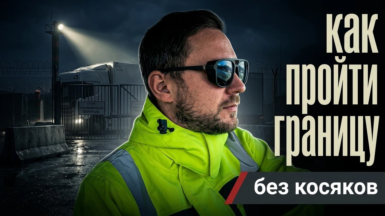 Дальнобой. Первый раз на границе? Вот что нужно знать...Граница без ошибок!