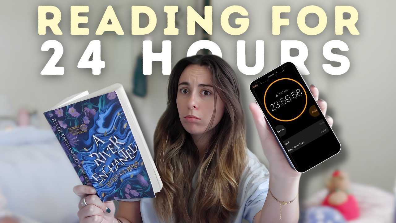 Сколько всего я могу прочитать за 24 часа? 📖⭐️ Видеоблог о чтении за 24 часа!