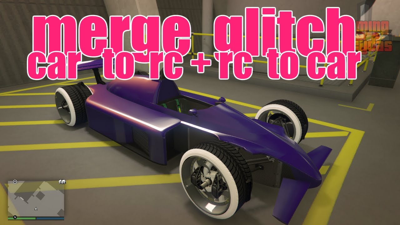 Bennys F1 Merge (Car 2 RC) + (RC 2 Car) glitch -- PS4 -- Xbox1 -- Gaming InCydas