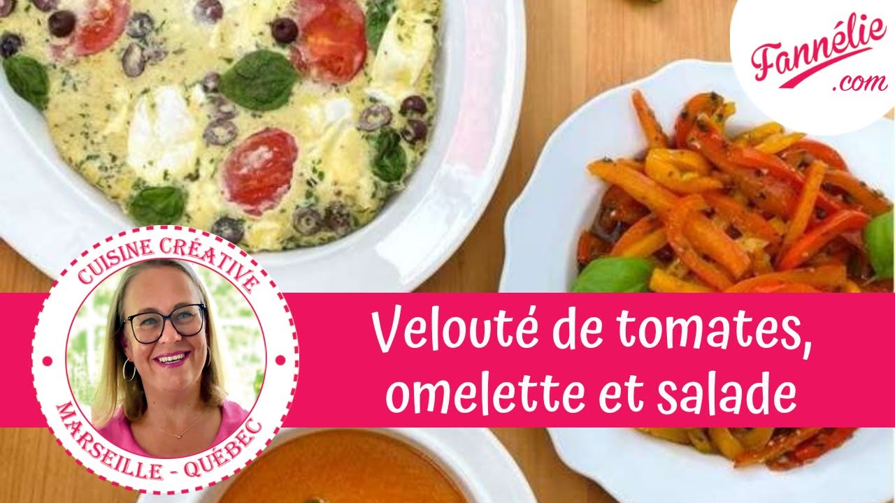 Live °49 Tout-En-Un Omelette tomate-chèvre, poivrons marinés