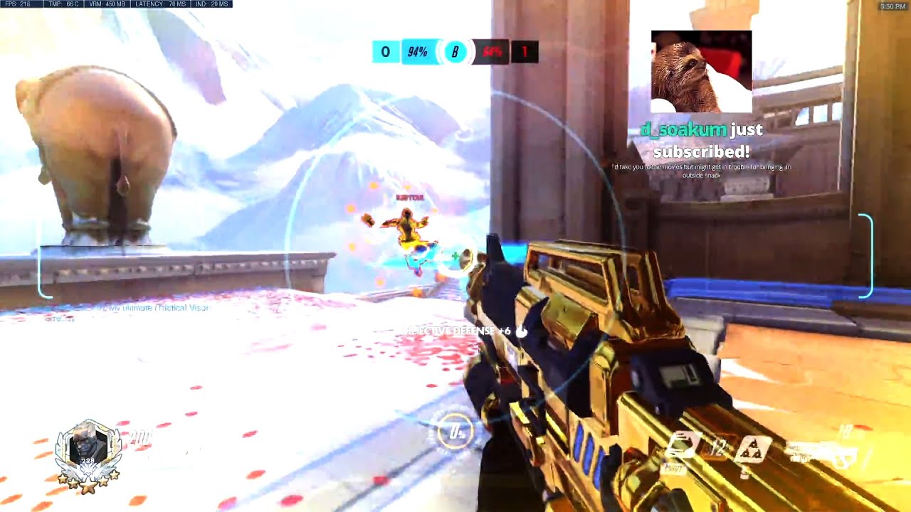 Kabaji Soldier 76 Season 31 gameplay - Overwatch Top 500
