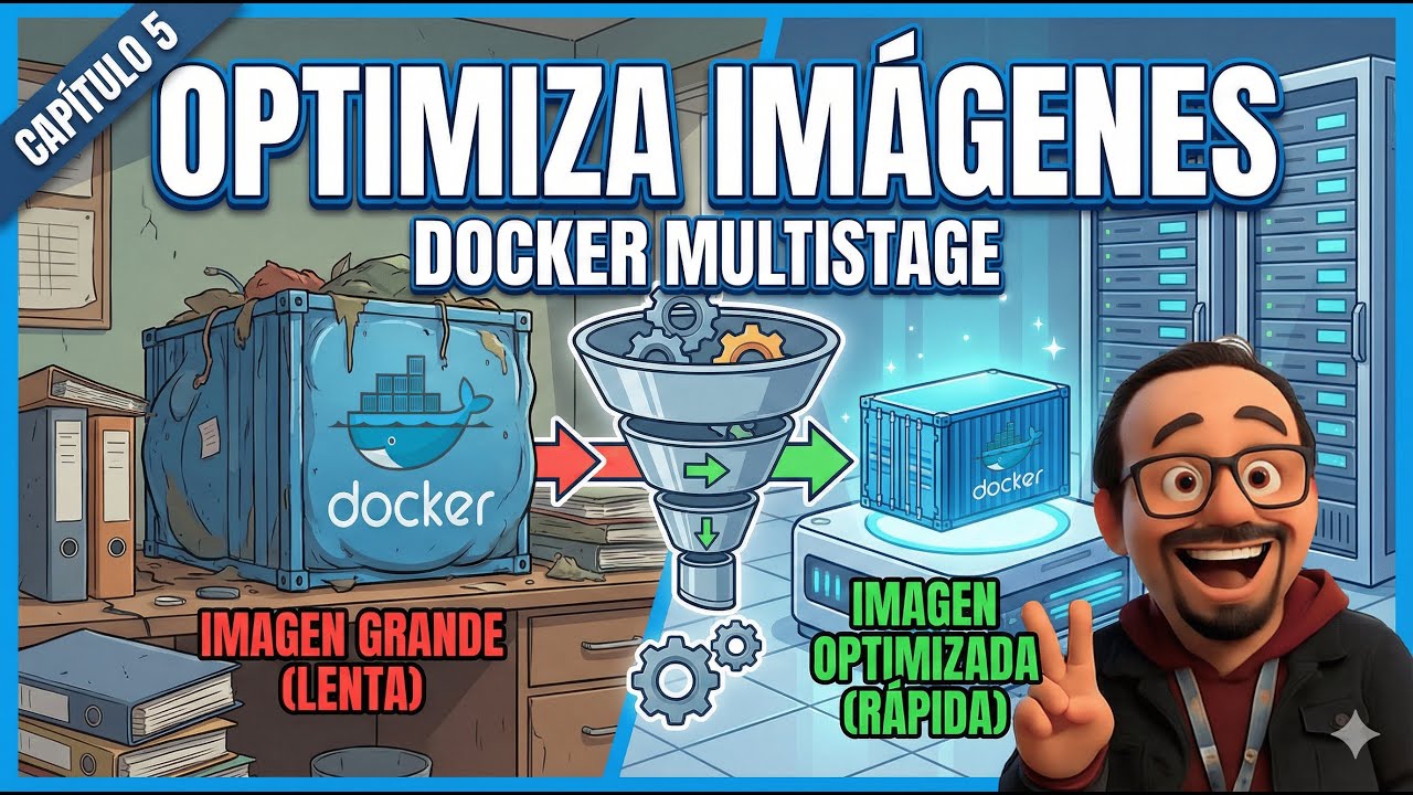 Imágenes Docker Profesionales: Domina el Multi-Stage Build #5