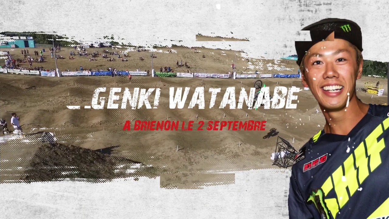 Supercross de l'Yonne 2017 - Genki WATANABE