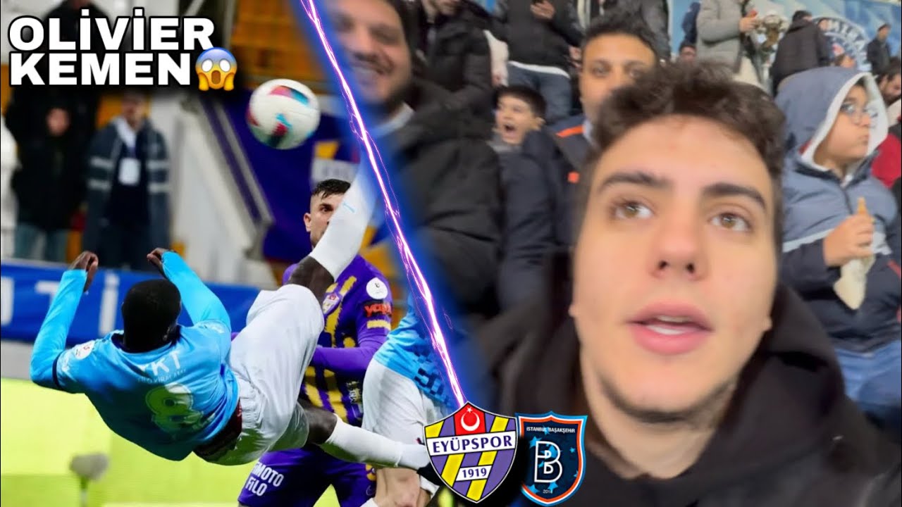 KEMEN'DEN MUAZZAM RÖVAŞATA!🔥 | Eyüpspor 1 - 3 Başakşehir STAD VLOG 4K