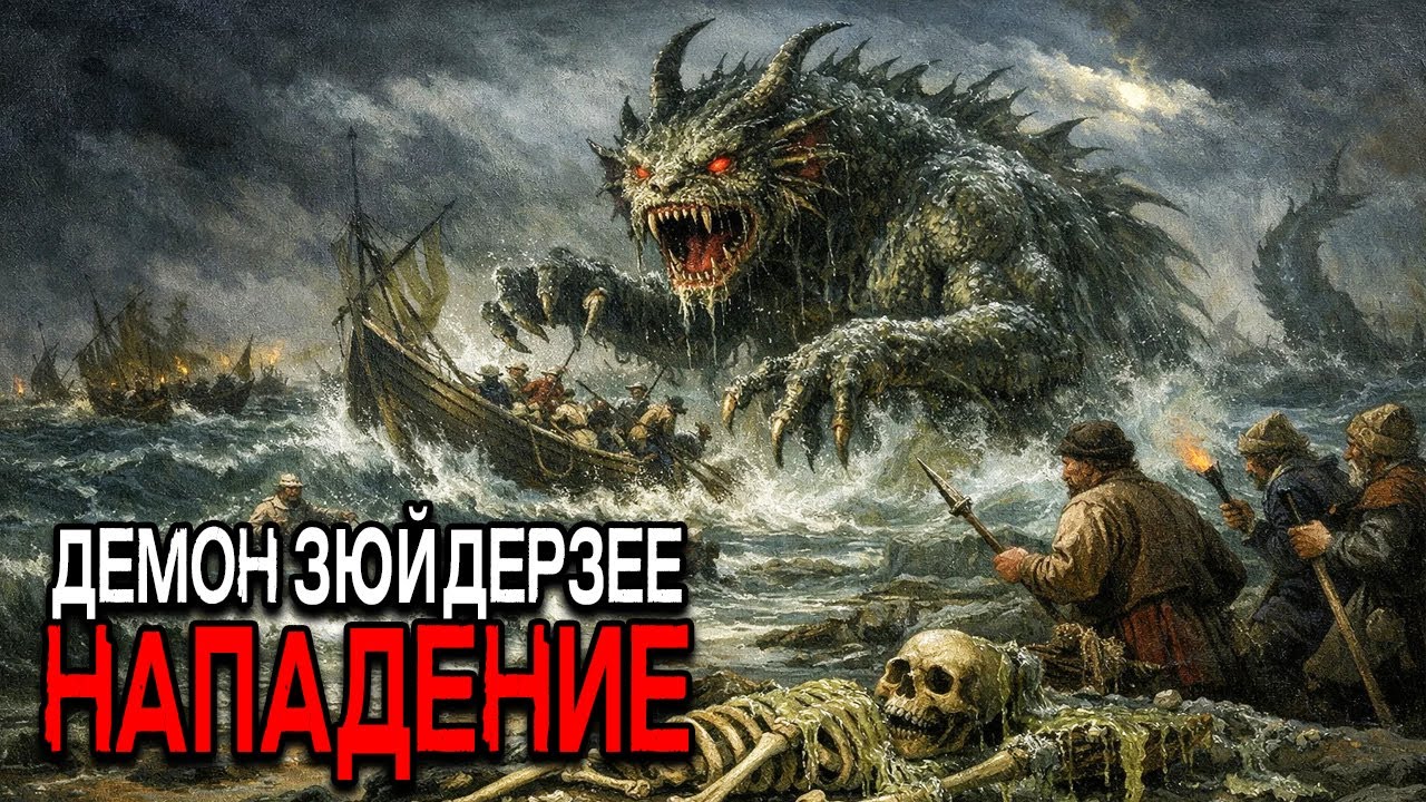 Голландские рыбаки сообщили о ночной битве с демоном Зюйдерзее