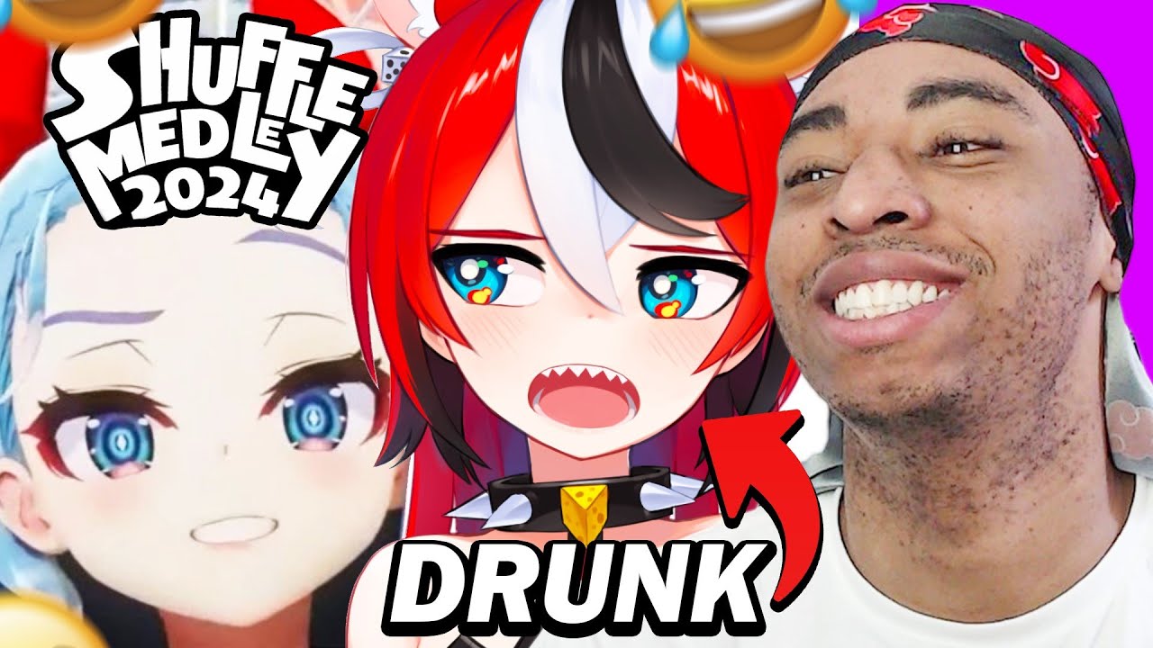 Drunk Bae Watching Hololive Medley Madness and Losing her Mind