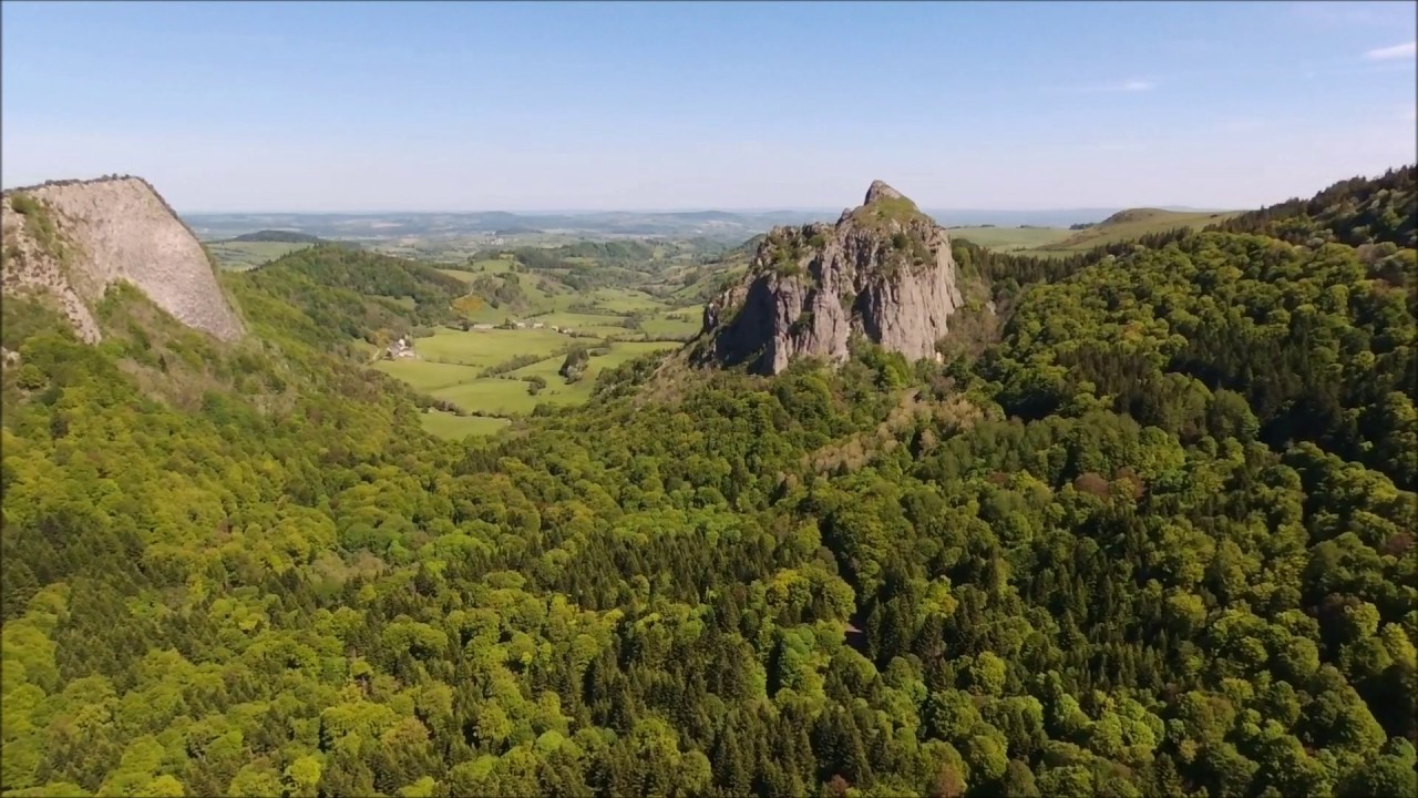 Survol des roche tuili&egrave;re et saint nadoire