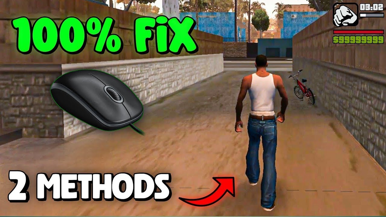 How to fix GTA San Andreas mouse not working | GTA San Andreas mouse not working fix in 2 methods !!