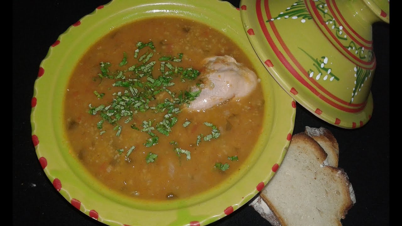 أروع شربة فريك بالدجاج Recette Chorba frik au poulet (facile, rapide)