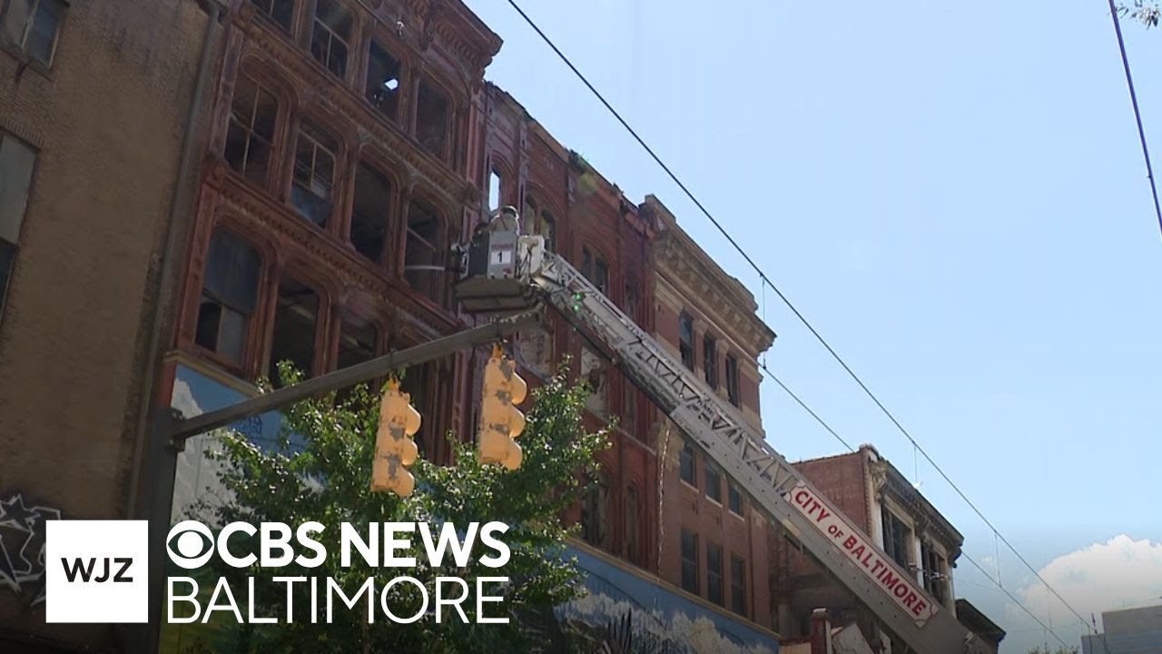 Baltimore five-alarm fire prompts concern about vacant structures