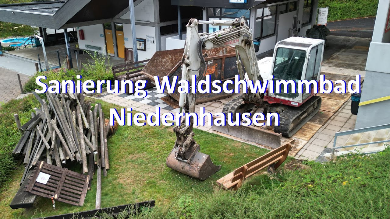 Sanierung Waldschwimmbad Niedernhausen
