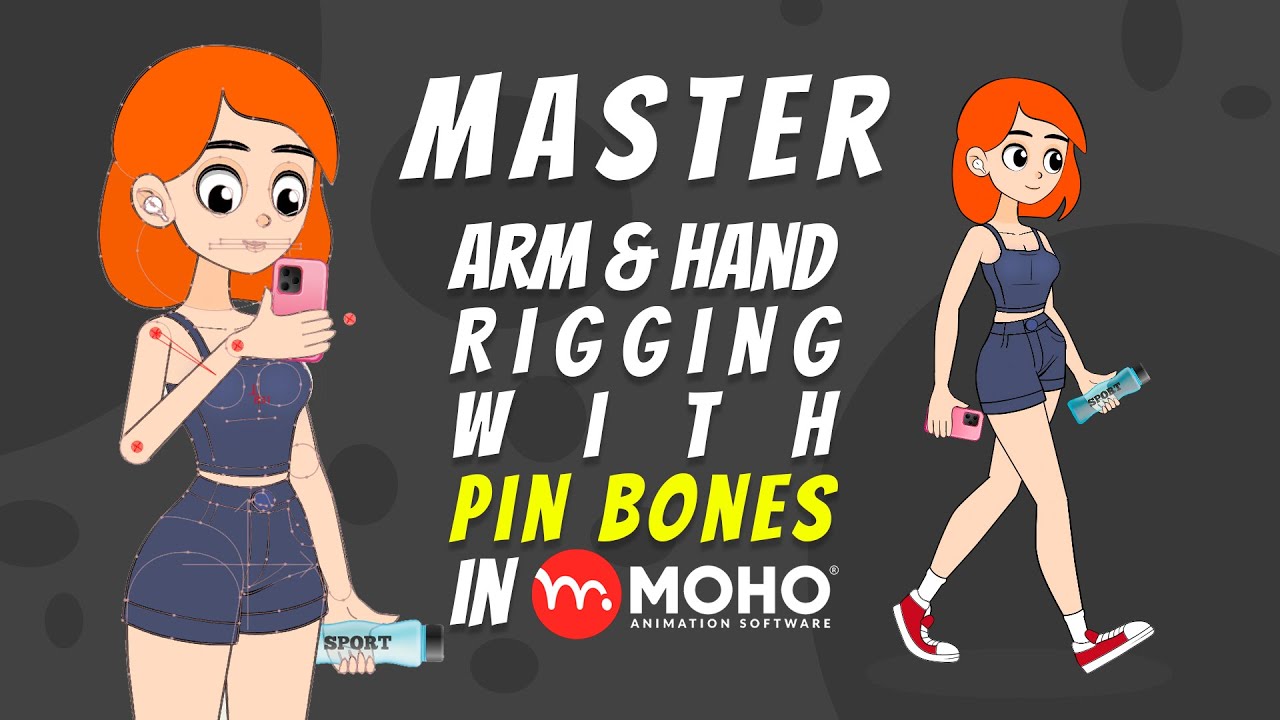 Master Arm & Hand Rigging with Pin Bones in Moho