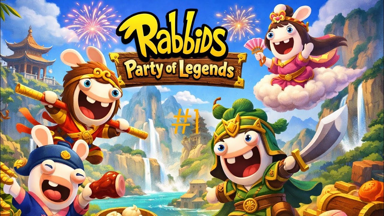 Rabbids Party of Legends #01 Início Da Gameplay