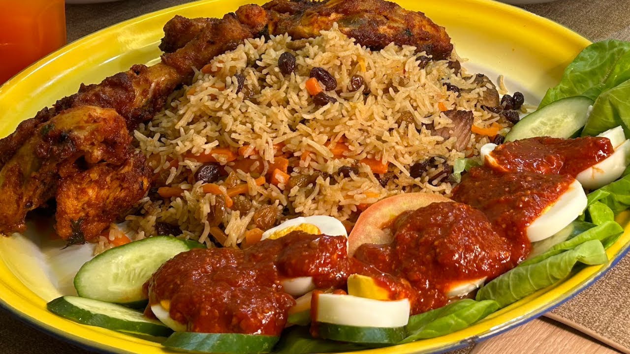 BEEF RICE PILAF / NASI PILAF DAGING