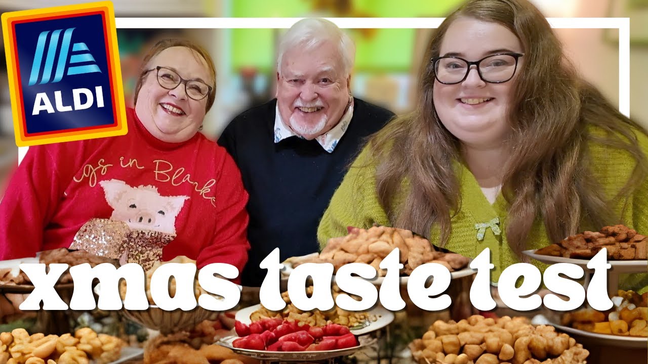 Aldi Christmas Snack Taste Test 🎄😱 | Family Reviews & Brutal Honesty!