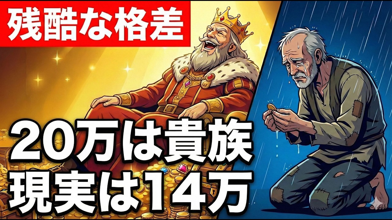 【年金格差】月20万円は「上級国民」です。9割が知らない受給額の「絶望的な壁」