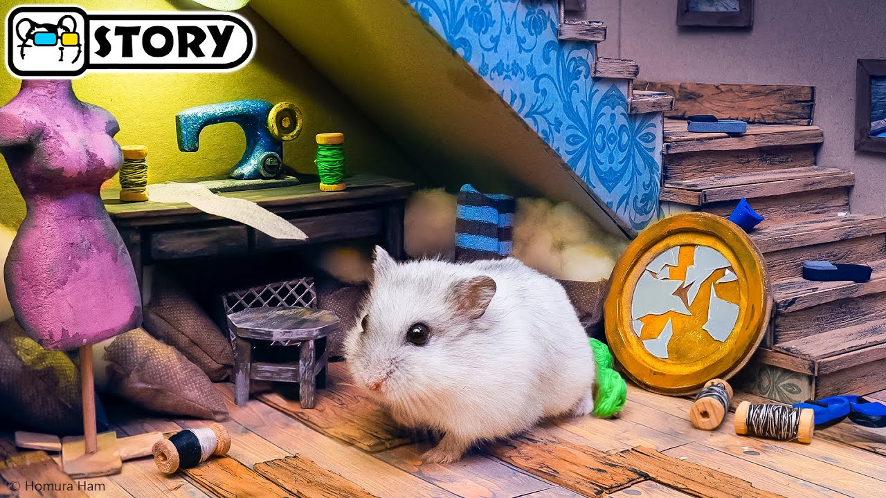 🐹 Хомяк сбегает из лабиринта Маленьких Кошмаров в Доме Охотника 🐹 Хомура Хам Питомцы
