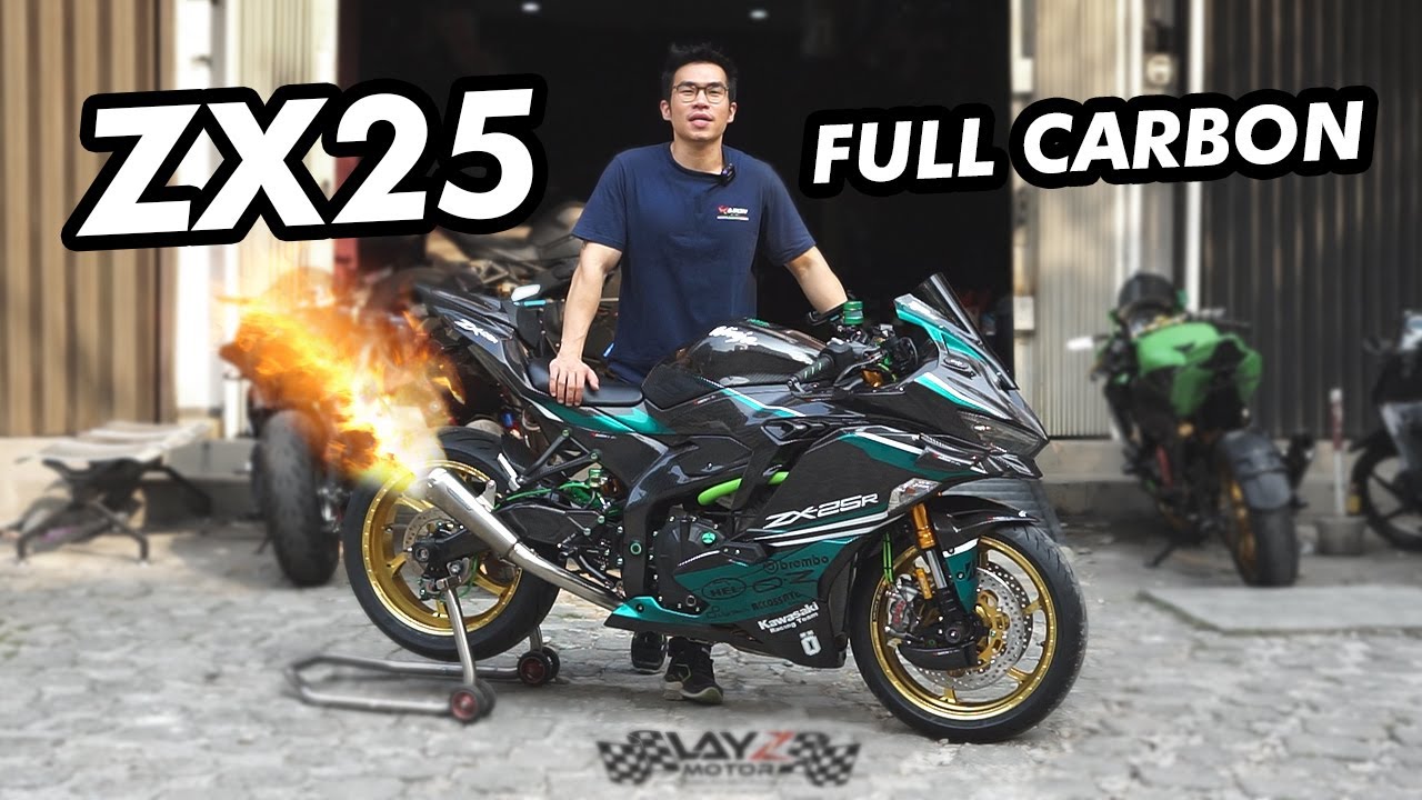ZX25R Full Carbon dan Hedon