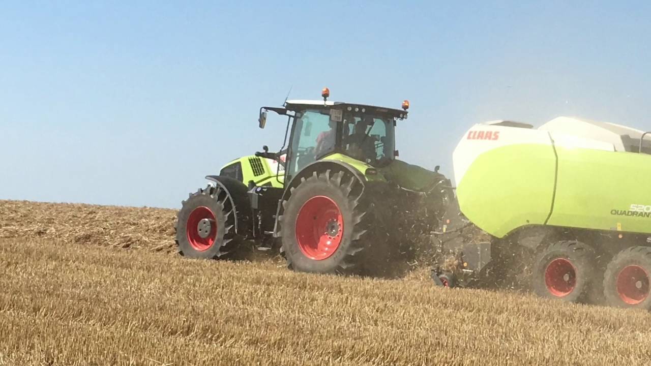 DEMONSTRATION Claas quadrant  5200 DANNEELS