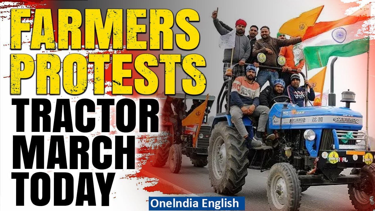 Farmer Protests: Tractor March Today, Delhi-Noida Border Braces for Heavy Traffic | Oneindia News