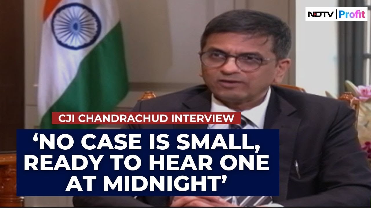 CJI Chandrachud On Courts, Cases & His 'Cheat Day' | CJI DY Chandrachud Interview