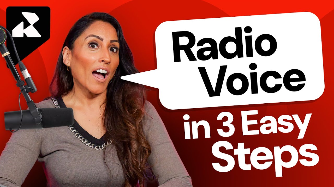 How to Get a Radio Voice in 3 Easy Steps