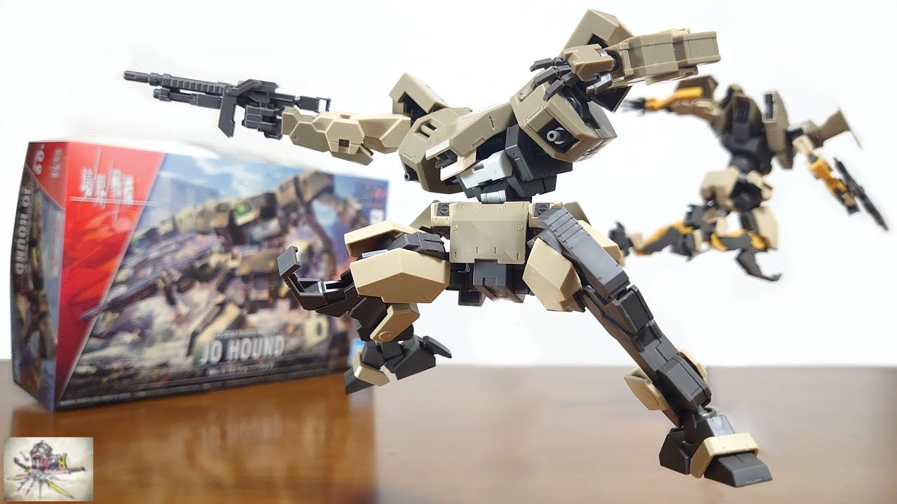（頭部シャッターが開閉！派手なポーズがしっかり決まる！）HG 1/72 ジョーハウンド　レビュー