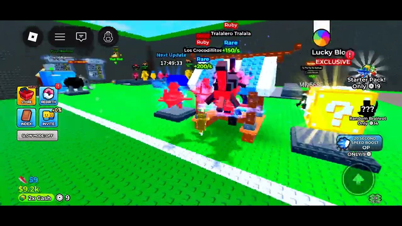 I played Run for brainrots 