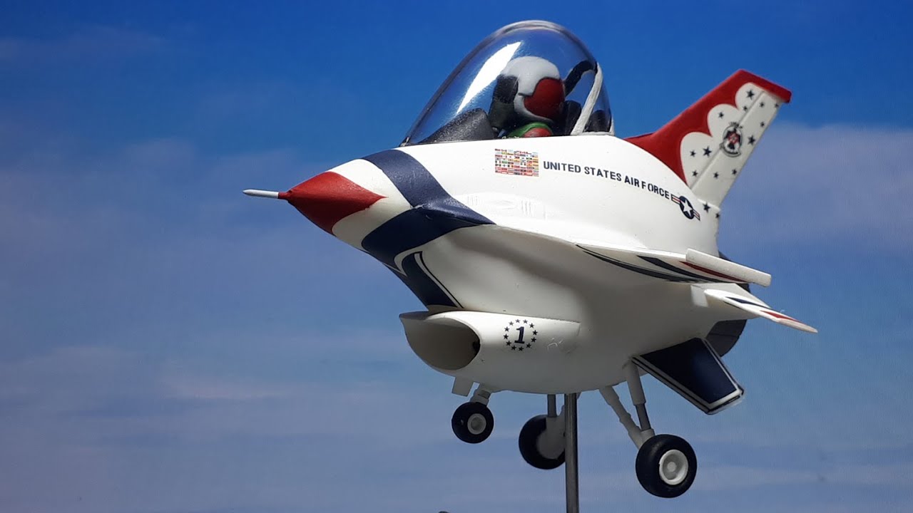 F-16 Fighting Falcon Thunderbirds от Hasegawa Eggplane TH14 60124, набор для сборки модели Eggpla...