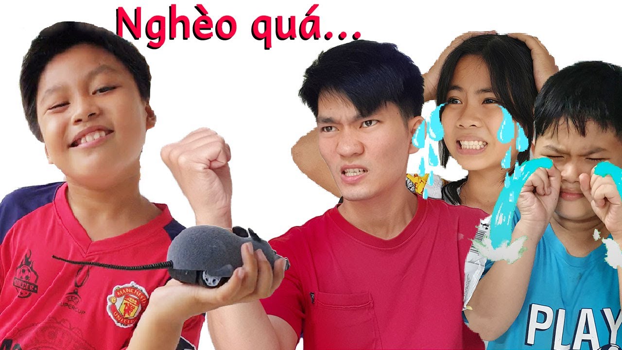 Trang và Vinh bị trẻ trâu khinh thường không có tiền mua chuột và cái kết | TiTan and Trang