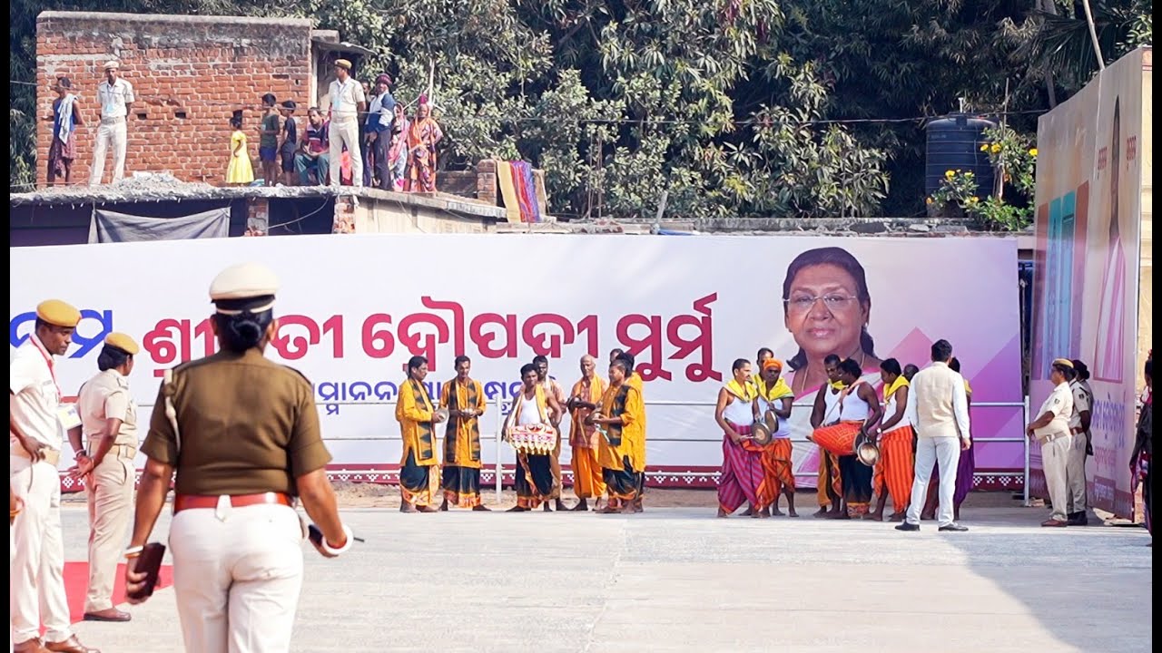 National Politics | Droupadi Murmu | OdishaTour | BirajaTemple |JajpurVisit | Presidential Visit