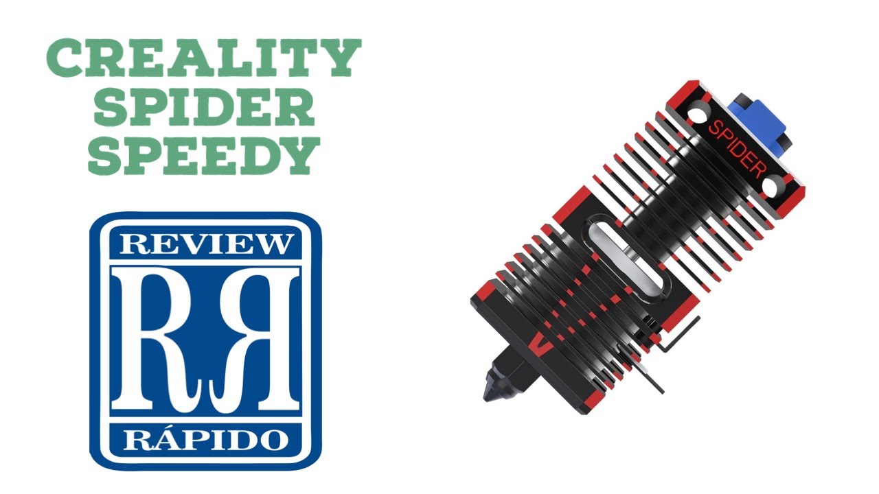 57 -Hotend Creality Spider V3 pro V4 speedy - Review Rápido