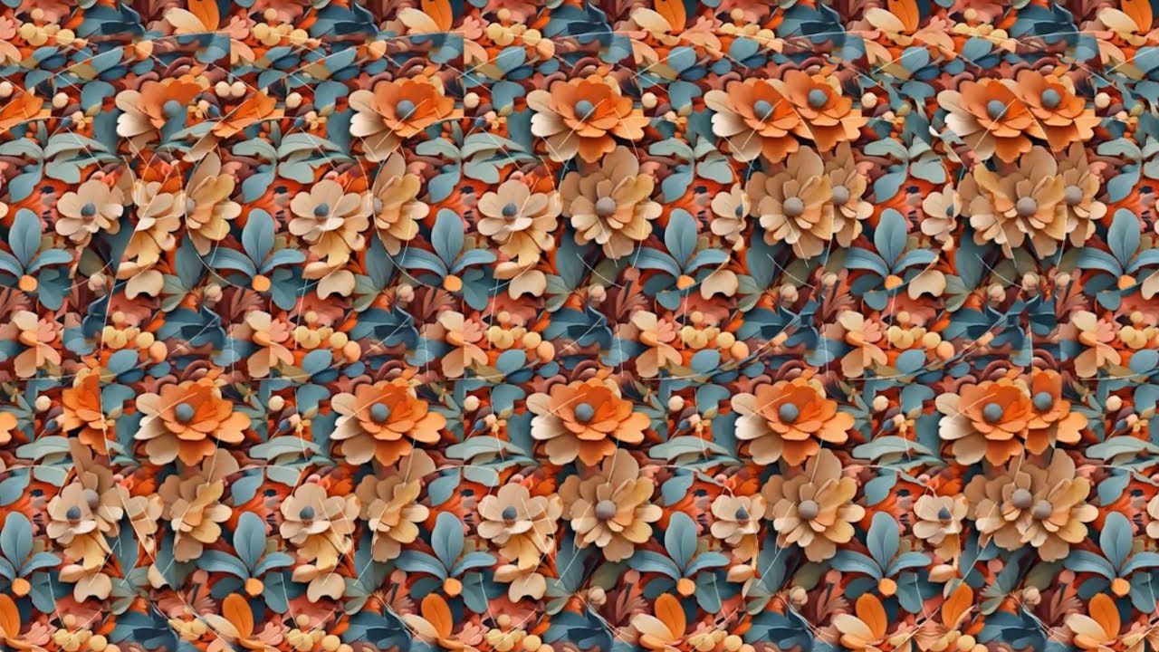 More Yin More yang - 3D Stereogram Illusion Video