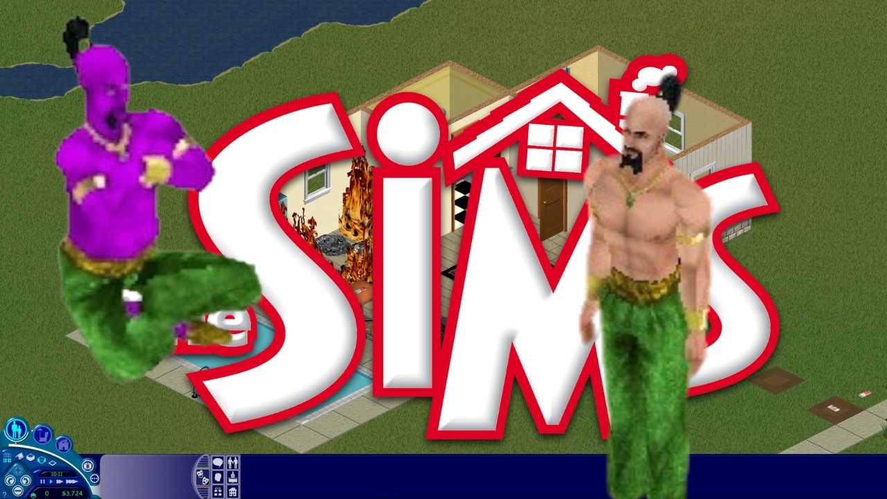 #08 Ya no es el Genio de la Lampara || Sims 1 en Directo