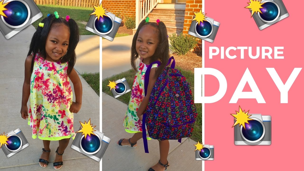 PRESCHOOL PICTURE DAY (Straight Hair & ONLY 2 ingredient Pumpkin Bread)
