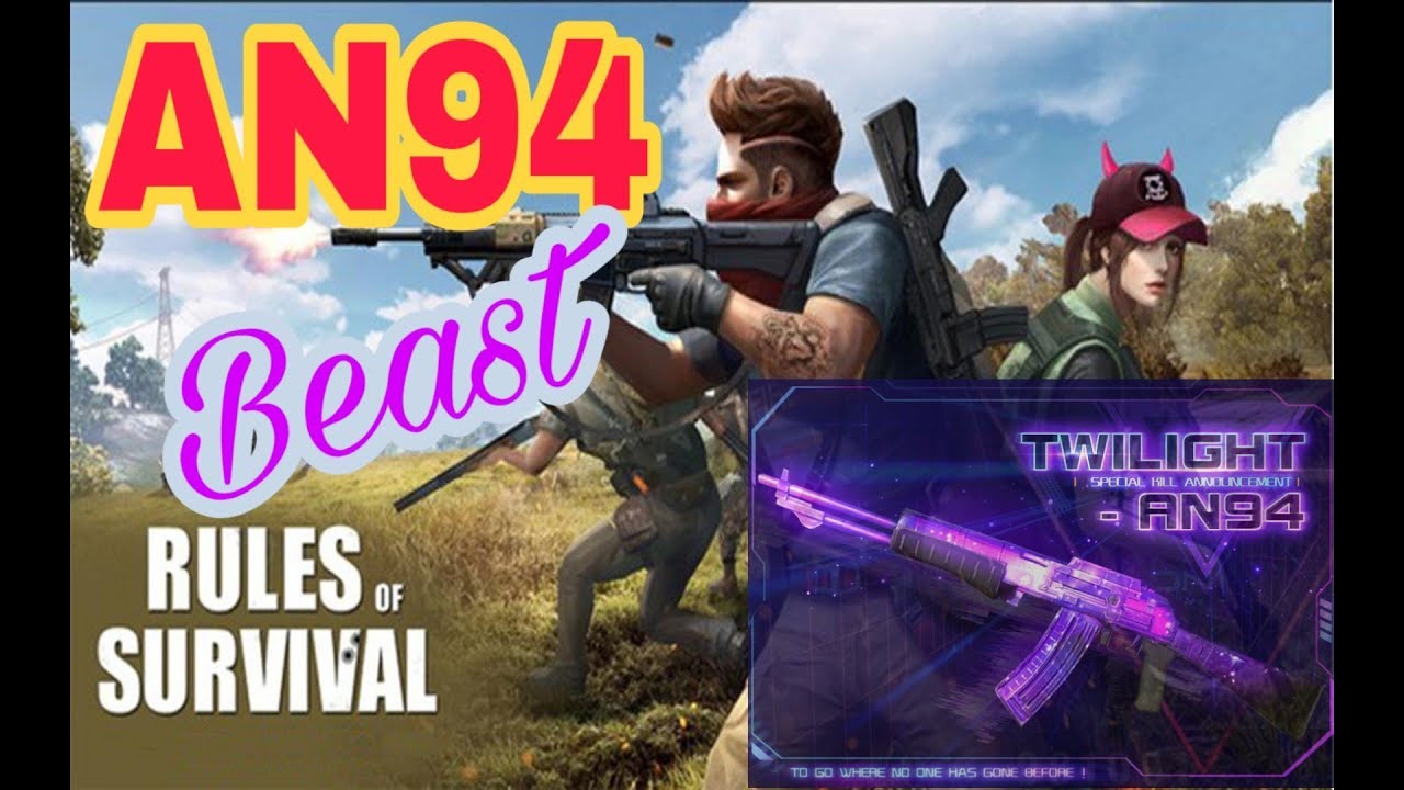 AN94 BEAST SHOT 2&times; RULE OF SURVIVAL (RULE OF SURVIVAL )#RULE OF SURVIVAL