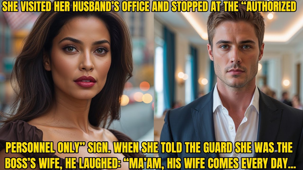 She Visited Her Billionaire Husband At His Office — But The Sign At The Gate Shattered Her World