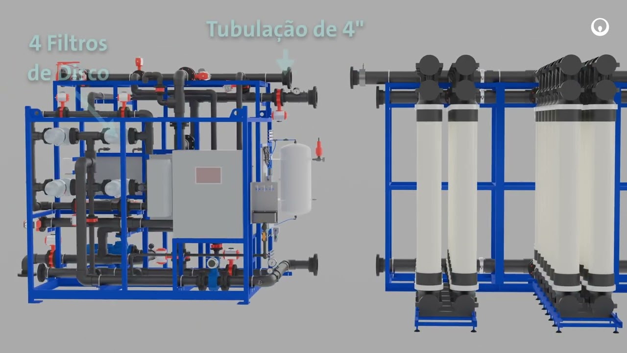 Aquasource M-700B Pressurized Ultrafiltration System for Latin America