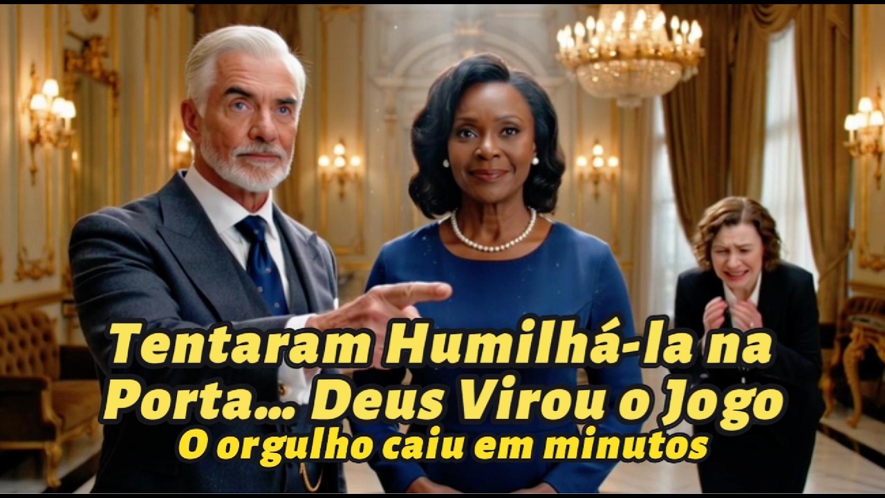 Tentaram Humilhár-la na Porta… Deus Virou o Jogo. “O orgulho caiu em minutos”