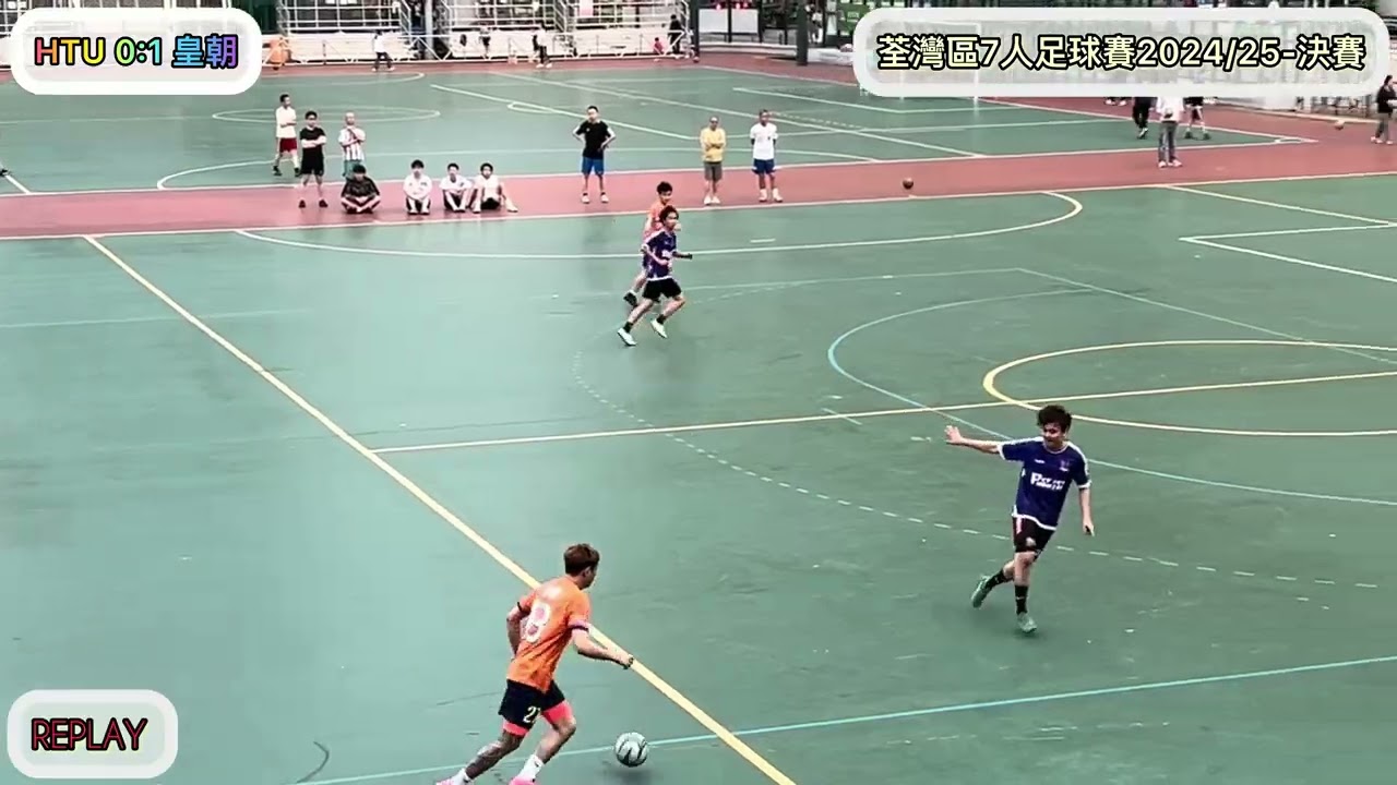 荃灣區7人足球比賽2024/25決賽: HTU vs 皇朝（全場比賽精華）