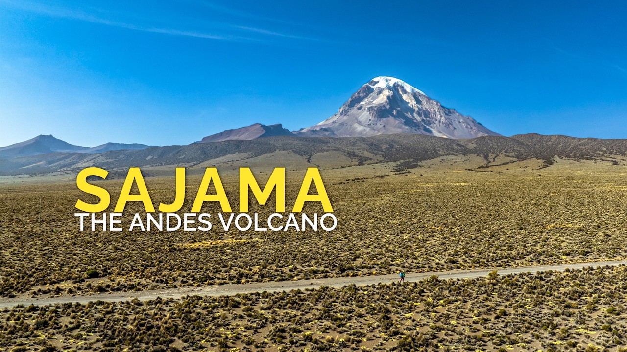 3 Days Silent Hiking Around the Sajama Volcano, Bolivia