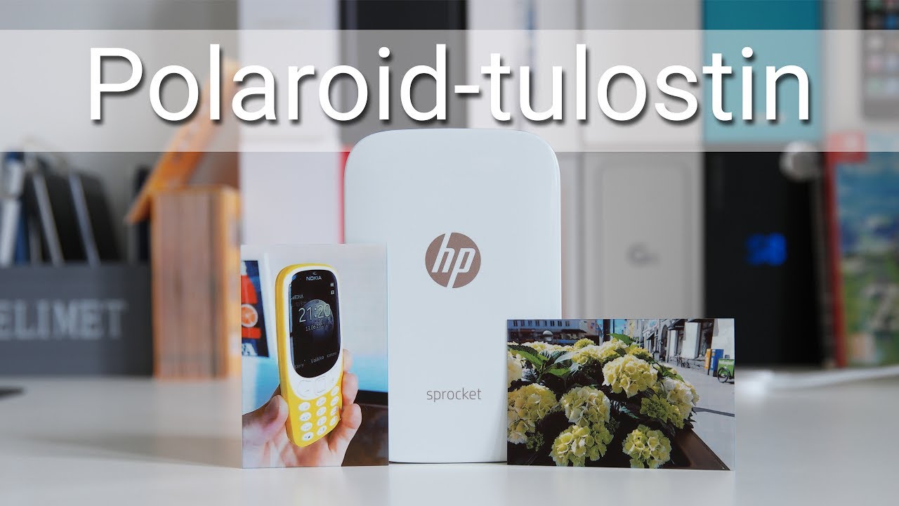 Polaroid-tulostin älypuhelimelle - HP Sprocket
