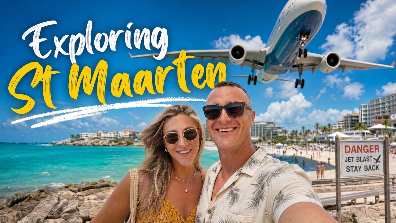 We Only Had ONE DAY to Explore St Maarten's Best Beaches