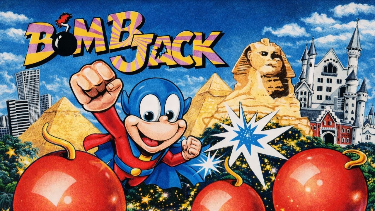 Bomb Jack - Elite 1986 C64